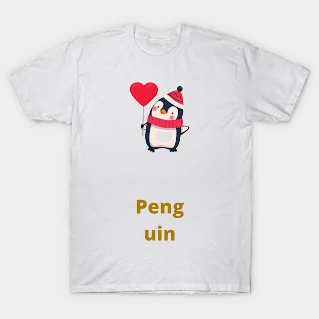 Penguin Person - Penguin T-Shirt by PsyCave